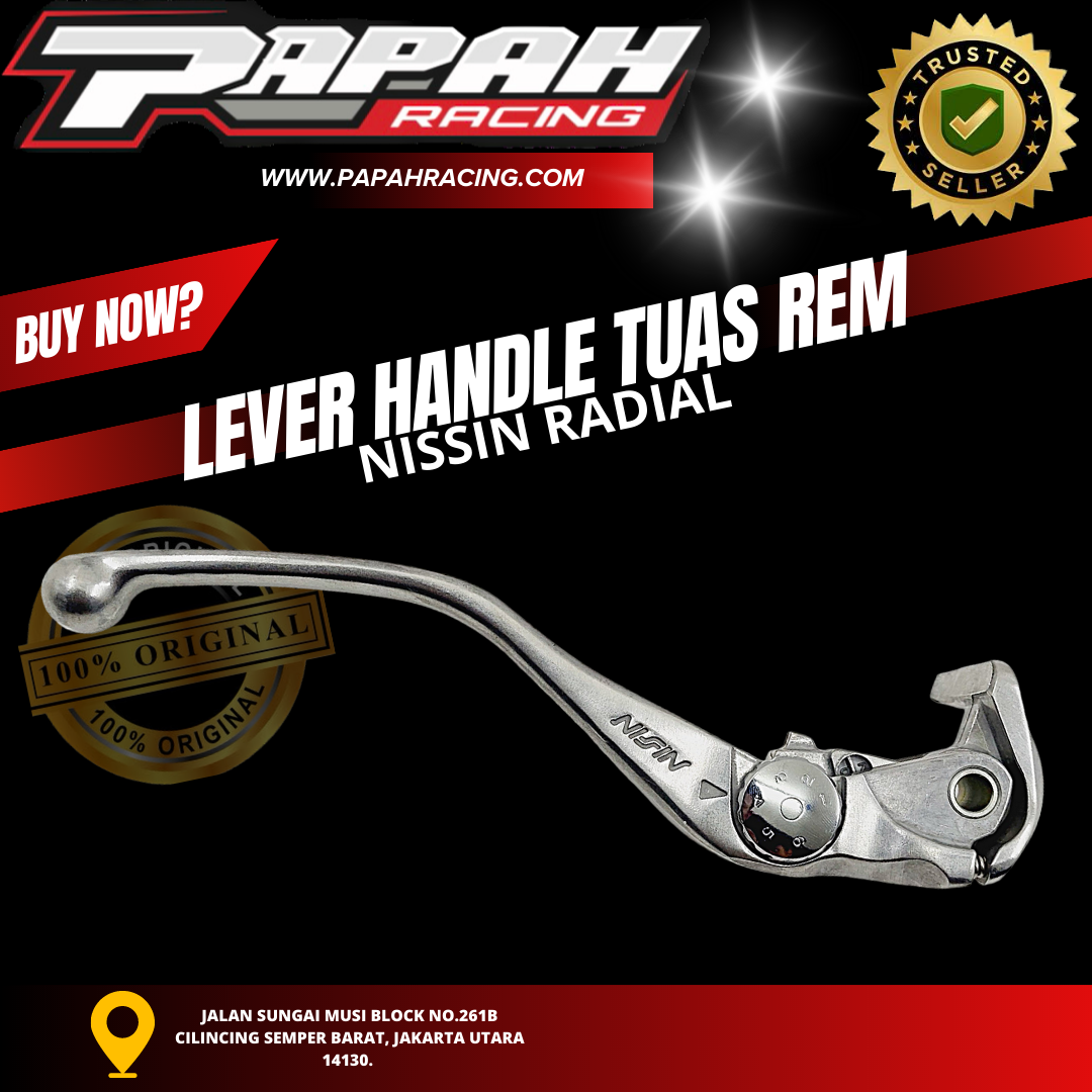 LEVER HANDLE HANDEL TUAS REM NISSIN RADIAL